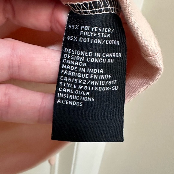 ✨ NWT Brunette The Label Blonde Crew Peach Crush XL/XXL - Picture 13 of 15